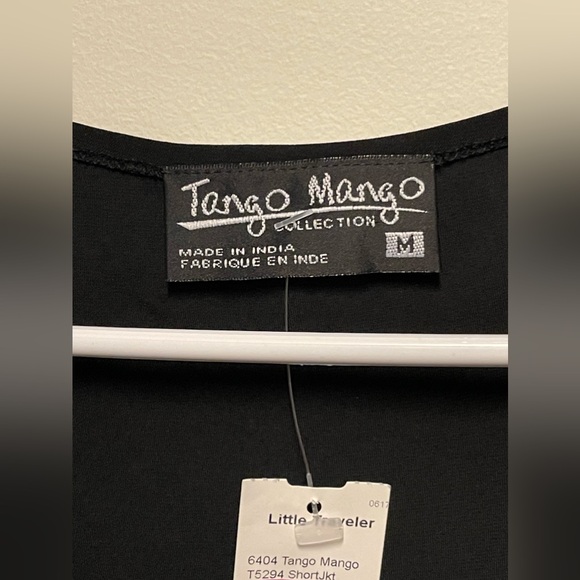 - Tango Mango Light Weight Short Jacket Black Size M - Picture 3 of 9